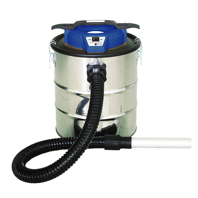 401-1200W Elektrischer Aschesauger mit Eisen-/Edelstahltank und Rädern