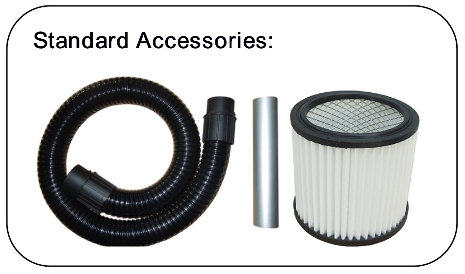 Elektrischer Asche -Staubsauger